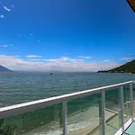 Casa A Beira-Mar, Com Spa E Vista Deslumbrante No Ribeirao Da Ilha Em Florianopolis