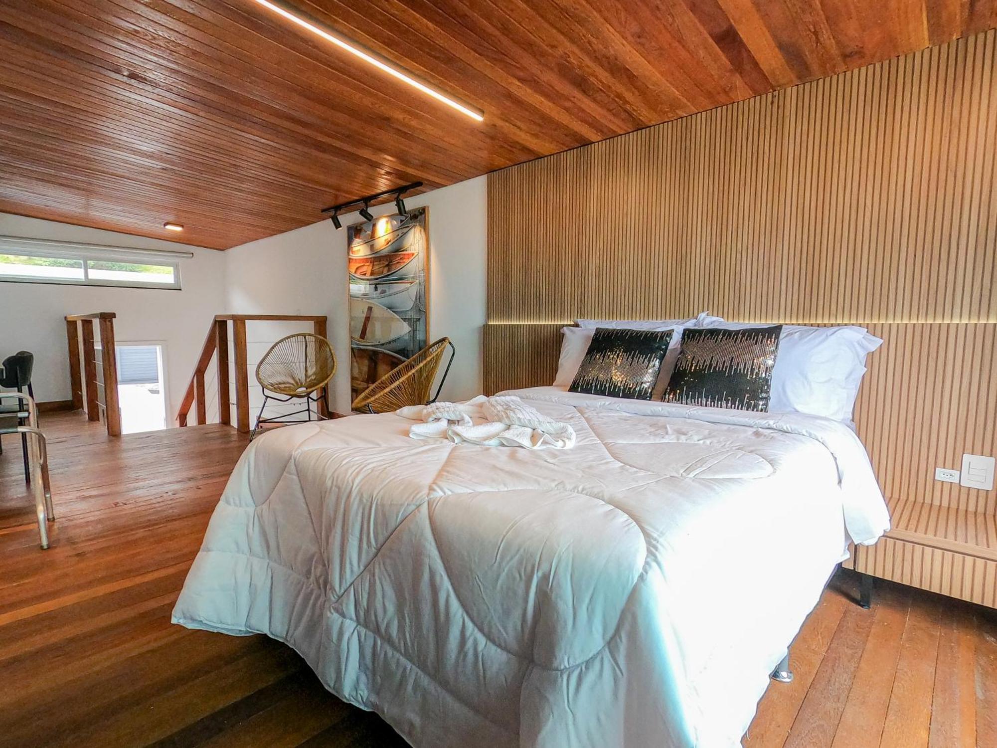 Casa de férias Casa A Beira-mar, Com E Vista Deslumbrante No Ribeirao Da Ilha Em Florianopolis